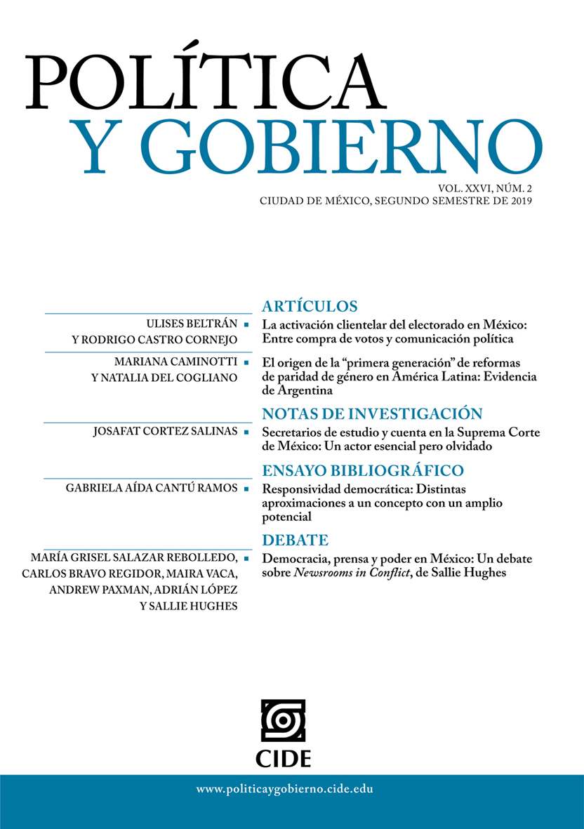 Vol. 26, Núm. 2 (2019)